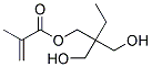 2,2-bis(hydroxymethyl)butyl methacrylate Struktur