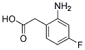 2-Amino-4-fluorophenylacetic acid Struktur