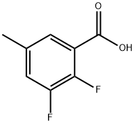 2,3-Difluoro-5-Methylbenzoic Acid Struktur