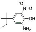 2-AMINO-6-NITRO 4-TERT AMYL PHENOL Struktur