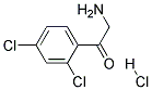 2',4'-dichloro-2-amino acetophenone hydrochloride Struktur