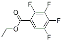 2,3,4,5-tetrafluorbenzoic acid ethylesther Struktur