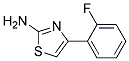 2-Amino-4-(2-fluorophenyl)-1,3-thiazole Struktur