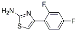 2-Amino-4-(2,4-difluorophenyl)-1,3-thiazole Struktur