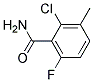 2-Chloro-6-fluoro-m-toluamide Struktur