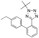 1-tert-butyl-4-(4'-ethylbiphenyl-2-yl)-1,2,3,5-tetrazole Struktur