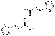 3-(2-THIENYL)ACRYLIC ACID, (THIOPHENE-2-ACRYLIC ACID) Struktur