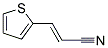 2-THIOPHENEACRYLONITRILE Struktur