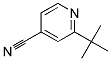 2-TERT-BUTYLPYRIDINE-4-CARBONITRILE Struktur