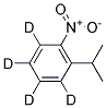 2-(NITROPHENYL-D4)PROPANE Struktur