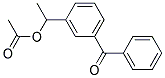 3-(1-ACETOXYETHYL)BENZOPHENONE Struktur