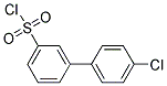 [3-(4-CHLOROPHENYL)PHENYL]SULPHONYL CHLORIDE Struktur