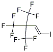 3,3-BIS(TRIFLUOROMETHYL)-1-IODO-4,4,4-TRIFLUOROBUT-1-EN Struktur