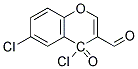 4,6-DICHLORO-3-FORMYLCHROMONE Struktur