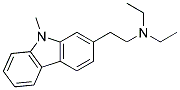 DIETHYL-[2-(9-METHYL-9H-CARBAZOL-2-YL)-ETHYL]-AMINE Struktur