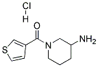 (3-AMINO-PIPERIDIN-1-YL)-THIOPHEN-3-YL-METHANONE HYDROCHLORIDE Struktur