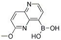 6-METHOXY-1,5-NAPHTHYRIDIN-4-YLBORONIC ACID Struktur