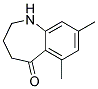 6,8-DIMETHYL-1,2,3,4-TETRAHYDRO-BENZO[B]AZEPIN-5-ONE Struktur