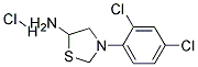 4-(2,4-DICHLORO-PHENYL)-3H-1,4-THIAZOL-2-YLAMINE HYDROCHLORIDE Struktur