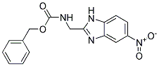 (5-NITRO-1H-BENZIMIDAZOL-2-YLMETHYL)-CARBAMIC ACID BENZYL ESTER Struktur