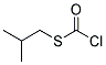 CARBONOCHLORIDOTHIOIC ACID, ISOBUTYL ESTER (ISOBUTYLTHIO) CARBONYL CHLORIDE Struktur