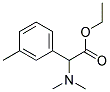 DIMETHYLAMINO-M-TOLYL-ACETIC ACID ETHYL ESTER Struktur