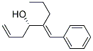 (S)-5-[1-PHENYL-METH-(E)-YLIDENE]-OCT-1-EN-4-OL Struktur