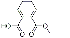 PHTHALIC ACID MONOPROP-2-YNYL ESTER Struktur