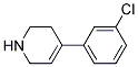 4-(3-CHLORO-PHENYL)-1,2,3,6-TETRAHYDRO-PYRIDINE Struktur
