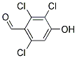 2,3,6-TRICHLORO-4-HYDROXYBENZALDEHYDE Struktur