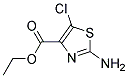 ETHYL 2-AMINO-5-CHLOROTHIAZOLE-4-CARBOXYLATE Struktur