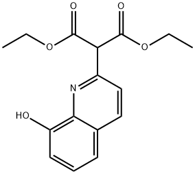 DIETHYL 2-(8-HYDROXYQUINOLIN-2-YL)MALONATE Struktur