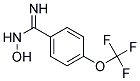 N-HYDROXY-4-TRIFLUOROMETHOXY-BENZAMIDINE Struktur