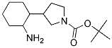 TERT-BUTYL 3-(2-AMINOCYCLOHEXYL)PYRROLIDINE-1-CARBOXYLATE Struktur