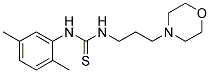 N-(2,5-DIMETHYLPHENYL)-N'-(3-MORPHOLIN-4-YLPROPYL)THIOUREA Struktur