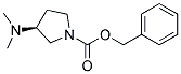 (S)-1-CBZ-3-(DIMETHYLAMINO) PYRROLIDINE Struktur