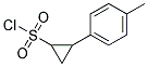 2-P-TOLYL-CYCLOPROPANESULFONYL CHLORIDE Struktur