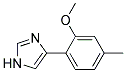 4-(2-METHOXY-4-METHYL-PHENYL)-1H-IMIDAZOLE Struktur