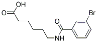 6-(3-BROMO-BENZOYLAMINO)-HEXANOIC ACID Struktur