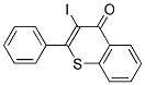 3-IODO-2-PHENYL-THIOCHROMEN-4-ONE Struktur