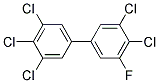 5'-FLUORO-3,3',4,4',5-PENTACHLOROBIPHENYL Struktur