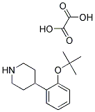 4-(2-TERT-BUTYLOXYPHENYL) PIPERIDINE OXALATE Struktur