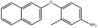 3-METHYL-4-(2-NAPHTHYLOXY)ANILINE Struktur