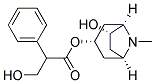 (S)-3-HYDROXY-2-PHENYL-PROPIONIC ACID (1R,3S,5R,6S)-6-HYDROXY-8-METHYL-8-AZA-BICYCLO[3.2.1]OCT-3-YL ESTER Struktur