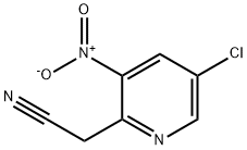 (5-CHLORO-3-NITRO-PYRIDIN-2-YL)-ACETONITRILE Struktur