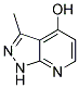 3-METHYL-1H-PYRAZOLO[3,4-B]PYRIDIN-4-OL Struktur