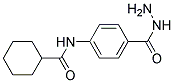 CYCLOHEXANECARBOXYLIC ACID (4-HYDRAZINOCARBONYL-PHENYL)-AMIDE Struktur