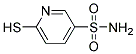 6-MERCAPTOPYRIDINE-3-SULFONAMIDE Struktur