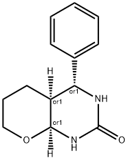 (4R,4AS,8AS)-4-PHENYLOCTAHYDRO-2H-PYRANO[2,3-D]PYRIMIDIN-2-ONE Struktur