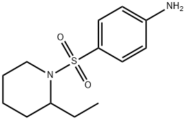 4-((2-ETHYLPIPERIDIN-1-YL)SULFONYL)ANILINE Struktur